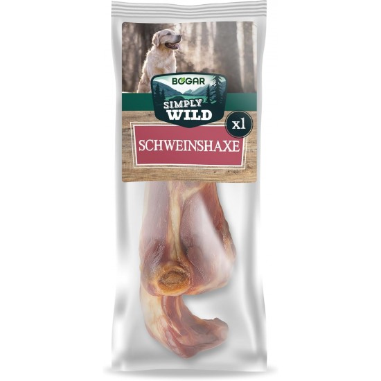 Bogar - Simply Wild - Dog Bone - Dog Food as a Supplement to Daily Diet - Half Dried Pig Bone Dog Treats - Supports Dog Care & Dental Health Bogar - Simply Wild - Dog Bone - Dog Food as a Supplement to Daily Diet - Half Dried Pig Bone Dog Treats - Supports Dog Care & Dental Health