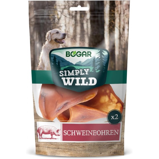 Bogar - Simply Wild - Dog Bone - Dog Food as a Supplement to Daily Diet - Half Dried Pig Bone Dog Treats - Supports Dog Care & Dental Health Bogar - Simply Wild - Dog Bone - Dog Food as a Supplement to Daily Diet - Half Dried Pig Bone Dog Treats - Supports Dog Care & Dental Health