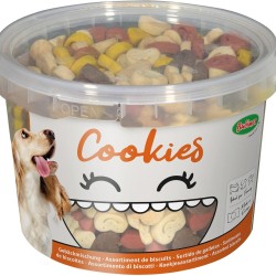 Bubimex - Smiley Cookies Treat for Dogs - Biscuits Reward Ideal for Training - Low Fat - Snack Training - Suitable for All Breeds and Sizes - Bucket of 1.3 kg Bubimex - Smiley Cookies Treat for Dogs - Biscuits Reward Ideal for Training - Low Fat - Snack Training - Suitable for All Breeds and Sizes - Bucket of 1.3 kg