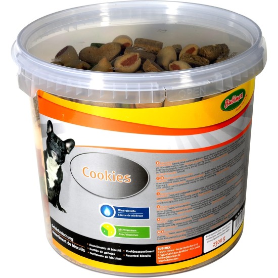 Bubimex Kekse im Eimer für Hunde, 2,3 kg Bubimex Kekse im Eimer für Hunde, 2,3 kg