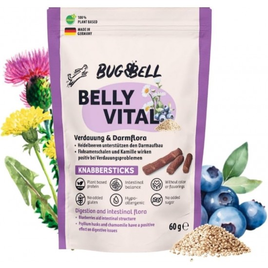 BugBell Soft Dog Treats with Beetroot 60 g, Dog Snack, Dog Treats, Hypoallergenic, Vegan, No Sugar, with High-Quality Raw Materials BugBell Soft Dog Treats with Beetroot 60 g, Dog Snack, Dog Treats, Hypoallergenic, Vegan, No Sugar, with High-Quality Raw Materials