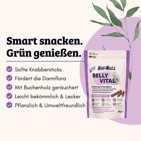 BugBell Soft Dog Treats with Beetroot 60 g, Dog Snack, Dog Treats, Hypoallergenic, Vegan, No Sugar, with High-Quality Raw Materials BugBell Soft Dog Treats with Beetroot 60 g, Dog Snack, Dog Treats, Hypoallergenic, Vegan, No Sugar, with High-Quality Raw Materials