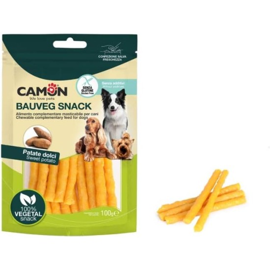 Camon BAUVEG Snack Stick Sweet Potato 100 g Camon BAUVEG Snack Stick Sweet Potato 100 g