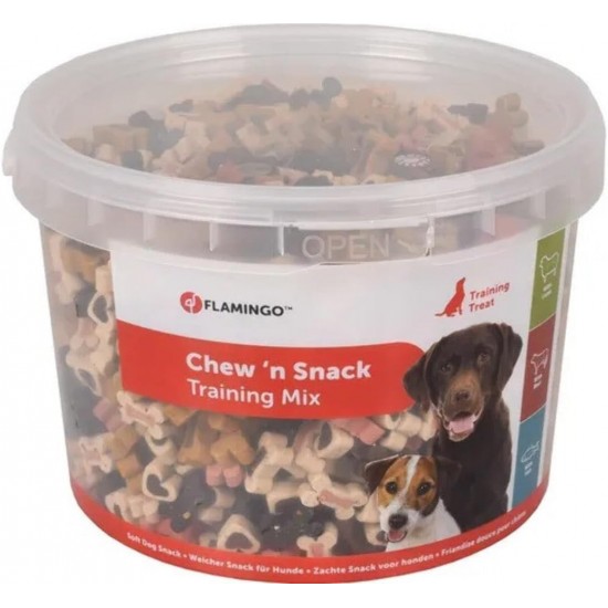 Chew Snack Mix with Chicken, Beef and Fish - 500 g, Perfect for Dogs, Supplementary Food, Gluten Free Chew Snack Mix with Chicken, Beef and Fish - 500 g, Perfect for Dogs, Supplementary Food, Gluten Free