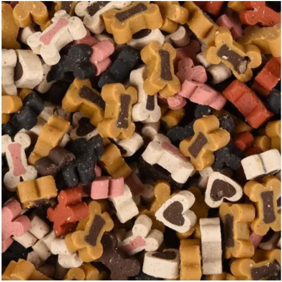 Chew Snack Mix with Chicken, Beef and Fish - 500 g, Perfect for Dogs, Supplementary Food, Gluten Free Chew Snack Mix with Chicken, Beef and Fish - 500 g, Perfect for Dogs, Supplementary Food, Gluten Free