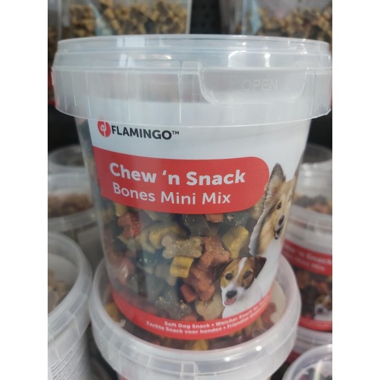 Chew Snack Mix with Chicken, Beef and Fish - 500 g, Perfect for Dogs, Supplementary Food, Gluten Free Chew Snack Mix with Chicken, Beef and Fish - 500 g, Perfect for Dogs, Supplementary Food, Gluten Free