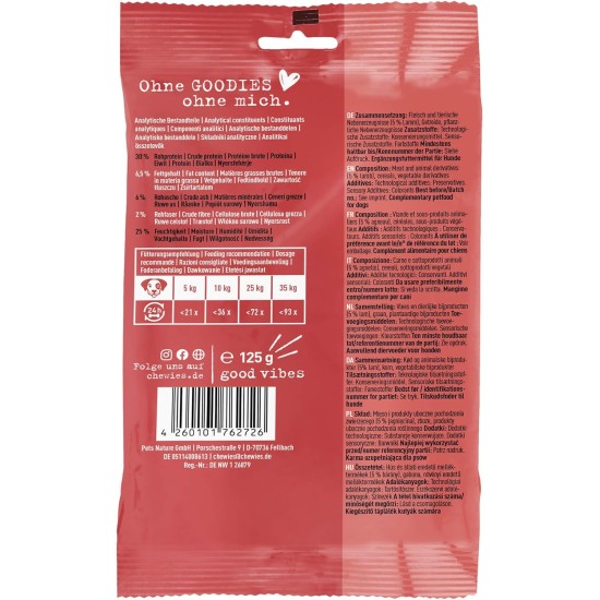 Chewies Dog Treat, Small Bone Training Treats for Dogs - Beef, Rumen, Poultry, Lamb, Salmon - Sugar Free Dog Treats Chewies Dog Treat, Small Bone Training Treats for Dogs - Beef, Rumen, Poultry, Lamb, Salmon - Sugar Free Dog Treats