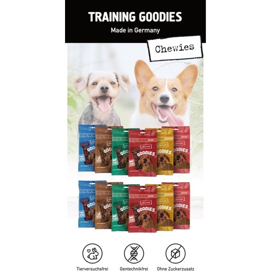 Chewies Dog Treat, Small Bone Training Treats for Dogs - Beef, Rumen, Poultry, Lamb, Salmon - Sugar Free Dog Treats Chewies Dog Treat, Small Bone Training Treats for Dogs - Beef, Rumen, Poultry, Lamb, Salmon - Sugar Free Dog Treats