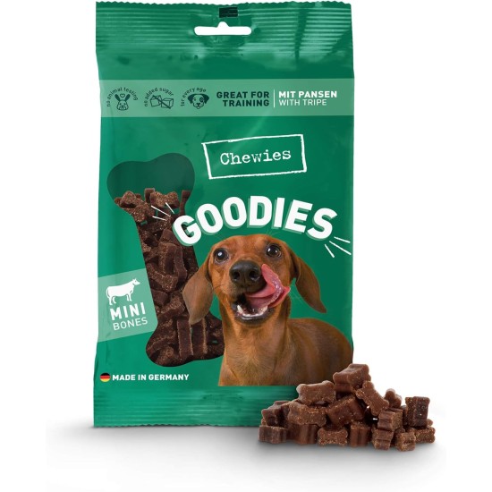 Chewies Dog Treat, Small Bone Training Treats for Dogs - Beef, Rumen, Poultry, Lamb, Salmon - Sugar Free Dog Treats Chewies Dog Treat, Small Bone Training Treats for Dogs - Beef, Rumen, Poultry, Lamb, Salmon - Sugar Free Dog Treats