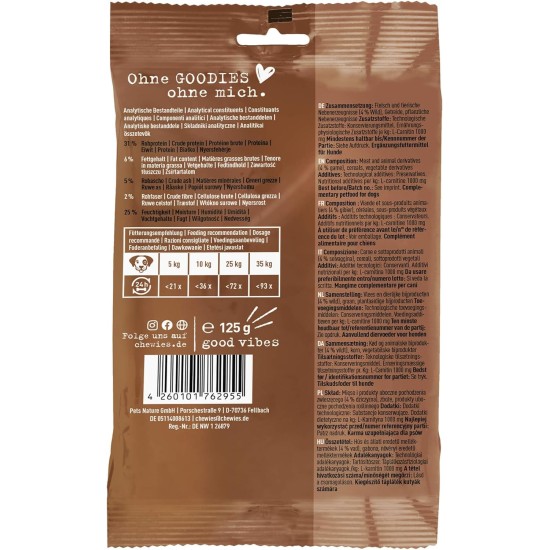 Chewies Dog Treat, Small Bone Training Treats for Dogs - Beef, Rumen, Poultry, Lamb, Salmon - Sugar Free Dog Treats Chewies Dog Treat, Small Bone Training Treats for Dogs - Beef, Rumen, Poultry, Lamb, Salmon - Sugar Free Dog Treats