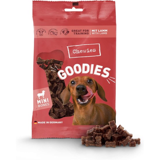 Chewies Dog Treat, Small Bone Training Treats for Dogs - Beef, Rumen, Poultry, Lamb, Salmon - Sugar Free Dog Treats Chewies Dog Treat, Small Bone Training Treats for Dogs - Beef, Rumen, Poultry, Lamb, Salmon - Sugar Free Dog Treats