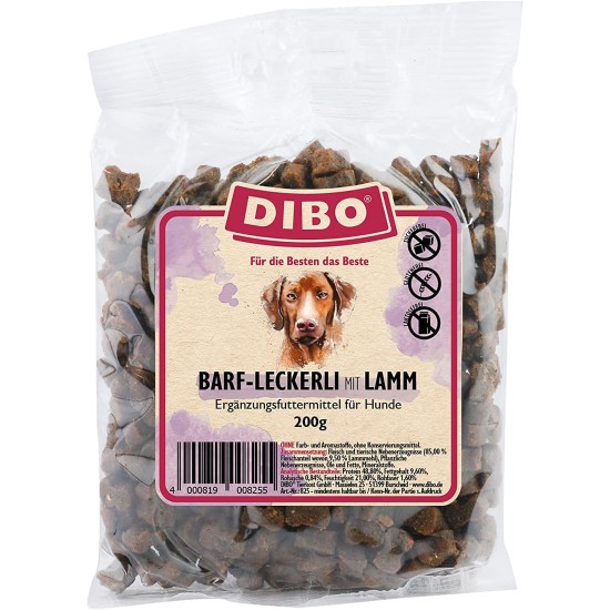 Dibo Barf Leckerli, 200g Pferd, Wild, Strauß, Lamm, Ente Hundesnack klein und praktisch Trainings Hundeleckerlies zuckerfrei, gesund und lecker (Lamm) Dibo Barf Leckerli, 200g Pferd, Wild, Strauß, Lamm, Ente Hundesnack klein und praktisch Trainings Hundeleckerlies zuckerfrei, gesund und lecker (Lamm)