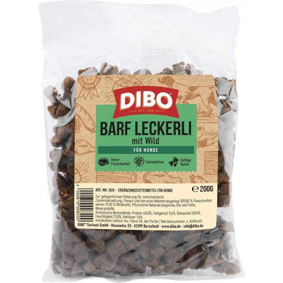 Dibo Barf Treats, 200 g Horse, Wild, Ostrich, Lamb, Duck Dog Snack, Small and Practical Training Dog Treats, Sugar-Free, Healthy and Delicious (Lamb) Dibo Barf Treats, 200 g Horse, Wild, Ostrich, Lamb, Duck Dog Snack, Small and Practical Training Dog Treats, Sugar-Free, Healthy and Delicious (Lamb)