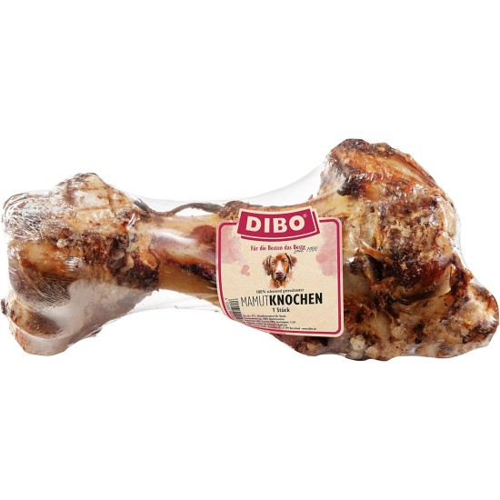 Dibo Mammoth Bones, approx. 40 cm, 1 piece large natural chew snack or treat for between meals, dog food, quality chewing item without chemicals from Dibo Dibo Mammoth Bones, approx. 40 cm, 1 piece large natural chew snack or treat for between meals, dog food, quality chewing item without chemicals from Dibo