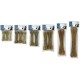 Dogit Dog Snack, Chew Bone for Dogs, Pressed, Made of Cow Skin, 10 cm, Pack of 3 Dogit Dog Snack, Chew Bone for Dogs, Pressed, Made of Cow Skin, 10 cm, Pack of 3