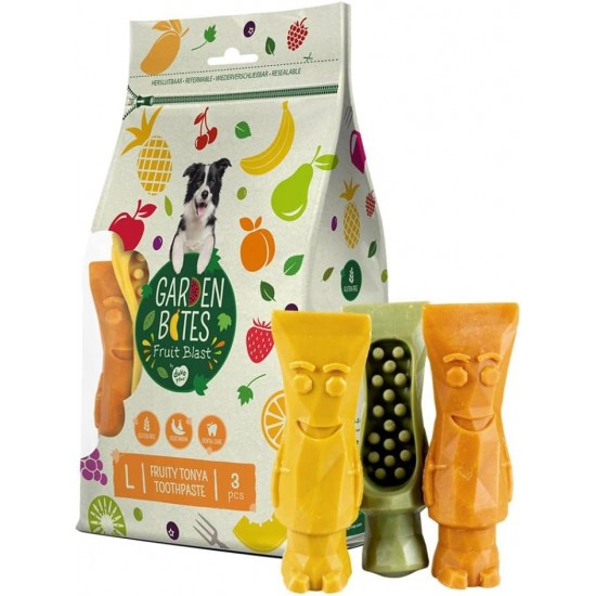 Duvoplus Garden Bites Fruity Tonya Toothpaste 13.5 cm - 3 Pieces Mixed Colours, PetFood, Food, Treats, Snack, Croquette, Biscuits, Dog Duvoplus Garden Bites Fruity Tonya Toothpaste 13.5 cm - 3 Pieces Mixed Colours, PetFood, Food, Treats, Snack, Croquette, Biscuits, Dog