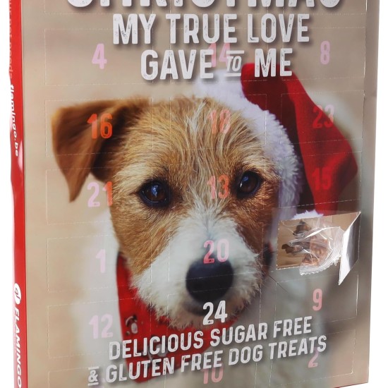 Flamingo Christmas Calendar Chick'n Snack Dog 24 Pieces 295G Flamingo Christmas Calendar Chick'n Snack Dog 24 Pieces 295G
