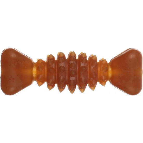 Flamingo Rubba Bone Dog Toy - Brown, Made of Natural Rubber, Robust and Safe, 18 x 6.5 x 4.5 cm, Ideal for Labrador, Border Collie, Australian Shepherd, Golden Retriever etc. Flamingo Rubba Bone Dog Toy - Brown, Made of Natural Rubber, Robust and Safe, 18 x 6.5 x 4.5 cm, Ideal for Labrador, Border Collie, Australian Shepherd, Golden Retriever etc.