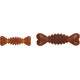 Flamingo Rubba Bone Dog Toy - Brown, Made of Natural Rubber, Robust and Safe, 18 x 6.5 x 4.5 cm, Ideal for Labrador, Border Collie, Australian Shepherd, Golden Retriever etc. Flamingo Rubba Bone Dog Toy - Brown, Made of Natural Rubber, Robust and Safe, 18 x 6.5 x 4.5 cm, Ideal for Labrador, Border Collie, Australian Shepherd, Golden Retriever etc.