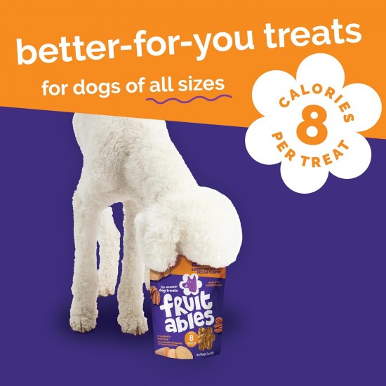 Fruitables Pumpkin & Apple Crunchy Dog Treats 1-7 oz Pouch Fruitables Pumpkin & Apple Crunchy Dog Treats 1-7 oz Pouch