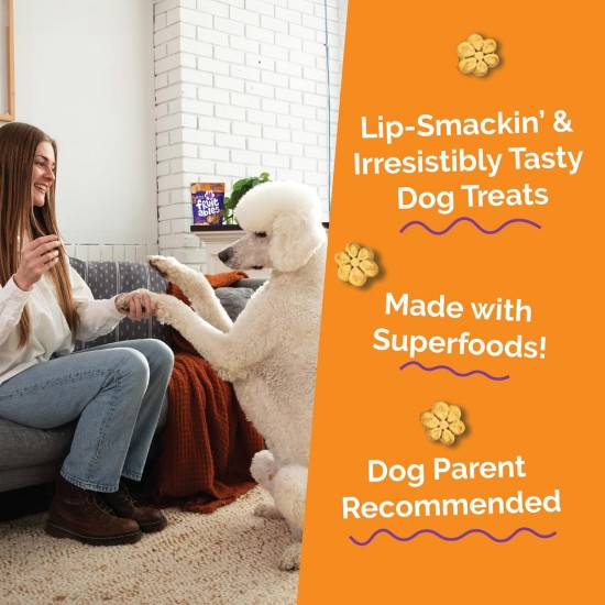 Fruitables Pumpkin & Apple Crunchy Dog Treats 1-7 oz Pouch Fruitables Pumpkin & Apple Crunchy Dog Treats 1-7 oz Pouch