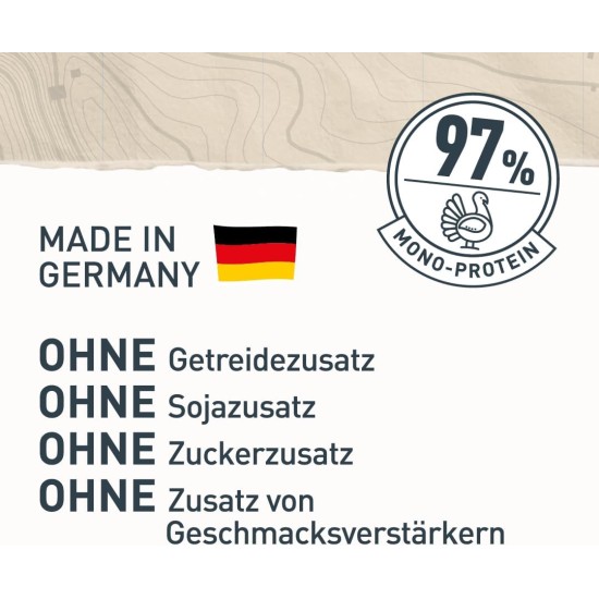 Grancarno Meat Chunks Ente pur (60g), purer Fleisch Premium Hundesnack von animonda für kleine Erwachsene Hunde, getreidefreie Hundeleckerlis für ausgewachsene Hunde Grancarno Meat Chunks Ente pur (60g), purer Fleisch Premium Hundesnack von animonda für kleine Erwachsene Hunde, getreidefreie Hundeleckerlis für ausgewachsene Hunde
