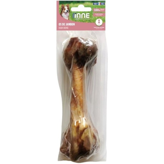 INNE - Dog - Natural Treats - Ham Bone - 1 Piece INNE - Dog - Natural Treats - Ham Bone - 1 Piece