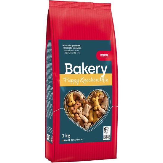 MERA Bakery Gourmet Happen (1kg), Hundeleckerli für Training oder als Snack, Leckereien für Hunde aus natürlichen Zutaten, schonend gebackene Hundekekse MERA Bakery Gourmet Happen (1kg), Hundeleckerli für Training oder als Snack, Leckereien für Hunde aus natürlichen Zutaten, schonend gebackene Hundekekse