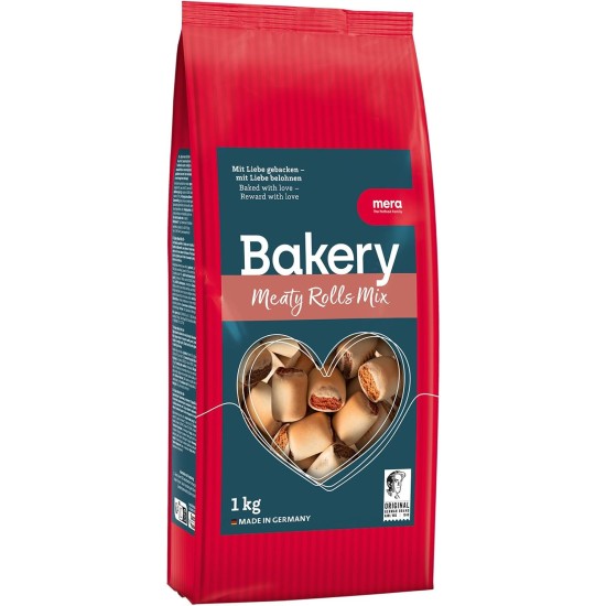 MERA Bakery Gourmet Happen (1kg), Hundeleckerli für Training oder als Snack, Leckereien für Hunde aus natürlichen Zutaten, schonend gebackene Hundekekse MERA Bakery Gourmet Happen (1kg), Hundeleckerli für Training oder als Snack, Leckereien für Hunde aus natürlichen Zutaten, schonend gebackene Hundekekse