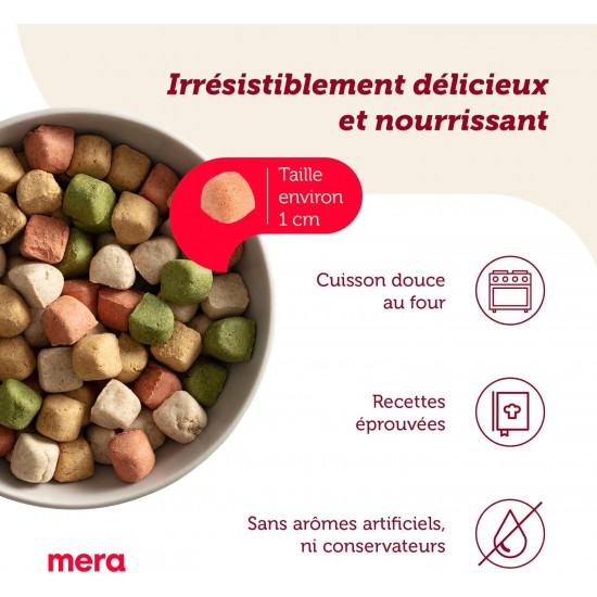 MERA Bakery Puppy Bone Mix (1 kg), Dog Treats for Training or Snack, Treats for Dogs Made from Natural Ingredients, Gently Baked Dog Biscuits MERA Bakery Puppy Bone Mix (1 kg), Dog Treats for Training or Snack, Treats for Dogs Made from Natural Ingredients, Gently Baked Dog Biscuits
