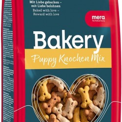MERA Bakery Puppy Bone Mix (1 kg), Dog Treats for Training or Snack, Treats for Dogs Made from Natural Ingredients, Gently Baked Dog Biscuits MERA Bakery Puppy Bone Mix (1 kg), Dog Treats for Training or Snack, Treats for Dogs Made from Natural Ingredients, Gently Baked Dog Biscuits