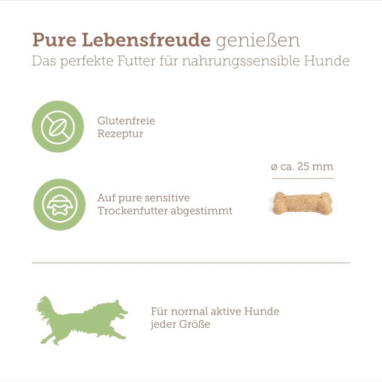 MERA Pure Sensitive Goody Snack Insect (600g), gesunde Leckerlis für Sensible Hunde, Hundeleckerli aus Insekten-Protein und Reis, Hundesnack glutenfrei für Training und Belohnung MERA Pure Sensitive Goody Snack Insect (600g), gesunde Leckerlis für Sensible Hunde, Hundeleckerli aus Insekten-Protein und Reis, Hundesnack glutenfrei für Training und Belohnung