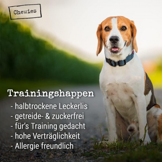 Monoprotein Chewies Training Morsels Treats Snacks for Dogs Grain Free Sugar Free Round for Dog Training in 6 Hypoallergenic Varieties Horse Duck Kangaroo Chicken Lamb Goat Monoprotein Chewies Training Morsels Treats Snacks for Dogs Grain Free Sugar Free Round for Dog Training in 6 Hypoallergenic Varieties Horse Duck Kangaroo Chicken Lamb Goat