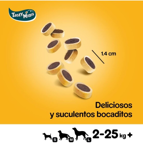 NOLA Tasty Bites Cheesy Bites snack per cani con Formaggio e Manzo confezione 6 bustine da 140 g NOLA Tasty Bites Cheesy Bites snack per cani con Formaggio e Manzo confezione 6 bustine da 140 g