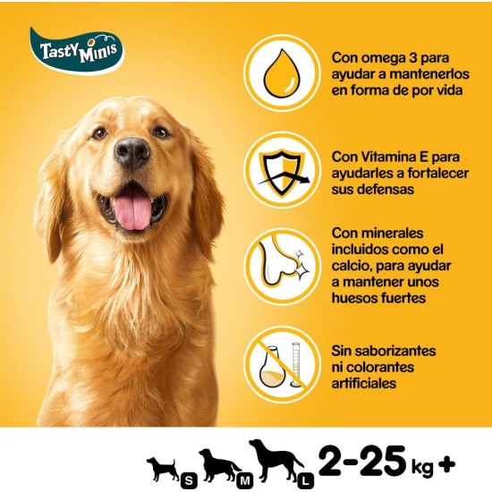 NOLA Tasty Bites Cheesy Bites snack per cani con Formaggio e Manzo confezione 6 bustine da 140 g NOLA Tasty Bites Cheesy Bites snack per cani con Formaggio e Manzo confezione 6 bustine da 140 g