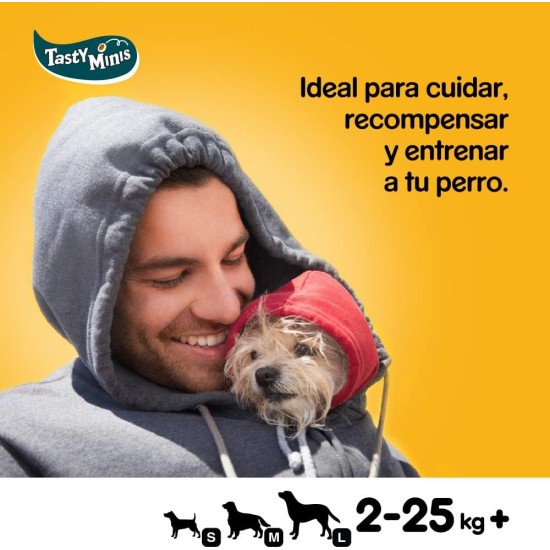 NOLA Tasty Bites Cheesy Bites snack per cani con Formaggio e Manzo confezione 6 bustine da 140 g NOLA Tasty Bites Cheesy Bites snack per cani con Formaggio e Manzo confezione 6 bustine da 140 g