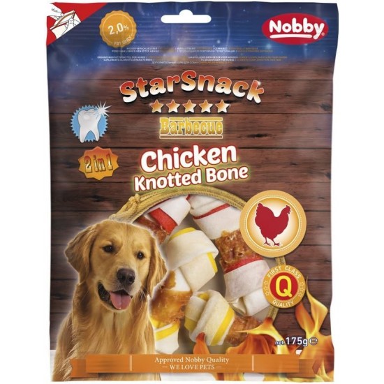 Nobby STARSNACK Barbecue Chicken Knotted Bone XXL Approx. 60.0 cm x 60 mm, Pack of 1, Approx. 695 g Nobby STARSNACK Barbecue Chicken Knotted Bone XXL Approx. 60.0 cm x 60 mm, Pack of 1, Approx. 695 g