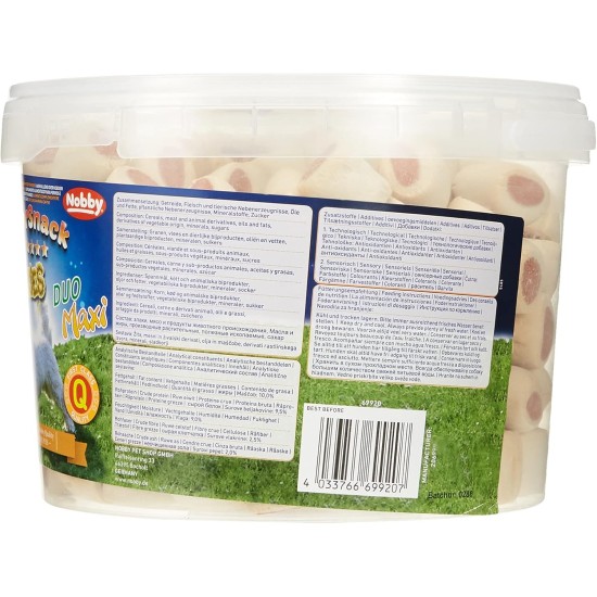 Nobby STARSNACK Cookies Duo Maxi, 1 Eimer (1 x 1,3 kg) Nobby STARSNACK Cookies Duo Maxi, 1 Eimer (1 x 1,3 kg)