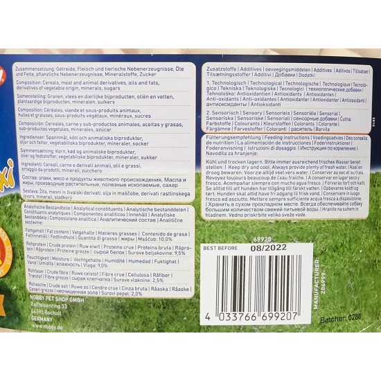 Nobby STARSNACK Cookies Duo Maxi, 1 Eimer (1 x 1,3 kg) Nobby STARSNACK Cookies Duo Maxi, 1 Eimer (1 x 1,3 kg)
