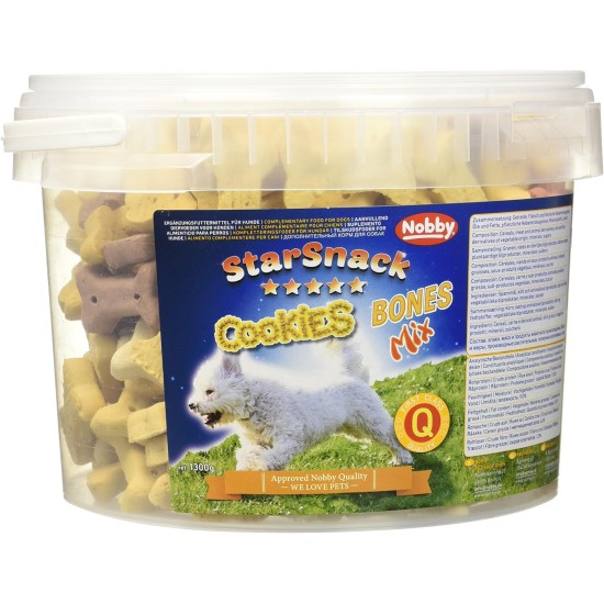 Nobby STARSNACK Cookies Duo Maxi, 1 Eimer (1 x 1,3 kg) Nobby STARSNACK Cookies Duo Maxi, 1 Eimer (1 x 1,3 kg)