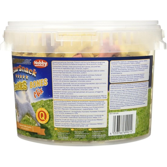 Nobby STARSNACK Cookies Duo Maxi, 1 Eimer (1 x 1,3 kg) Nobby STARSNACK Cookies Duo Maxi, 1 Eimer (1 x 1,3 kg)