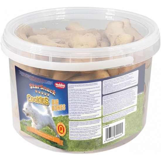 Nobby StarSnack Cookies Big Bone Bucket 1.3 kg Nobby StarSnack Cookies Big Bone Bucket 1.3 kg
