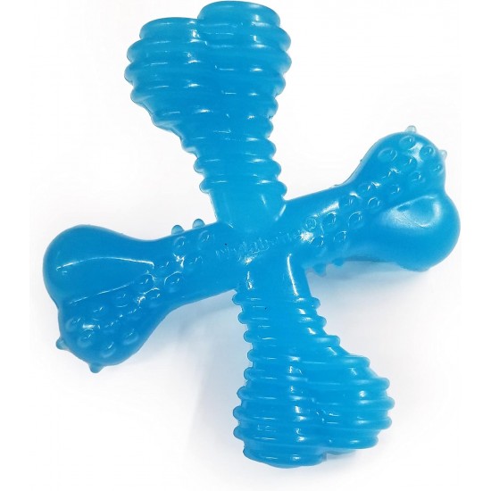 Nylabone Chew Toy for Puppies Teething Bones Made of Beef Flavour Dog Chew, 1 Piece (Pack of 1) Nylabone Chew Toy for Puppies Teething Bones Made of Beef Flavour Dog Chew, 1 Piece (Pack of 1)