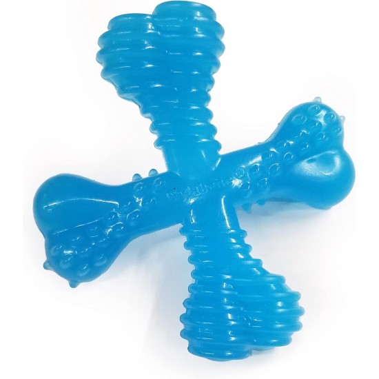 Nylabone Chew Toy for Puppies Teething Bones Made of Beef Flavour Dog Chew, 1 Piece (Pack of 1) Nylabone Chew Toy for Puppies Teething Bones Made of Beef Flavour Dog Chew, 1 Piece (Pack of 1)