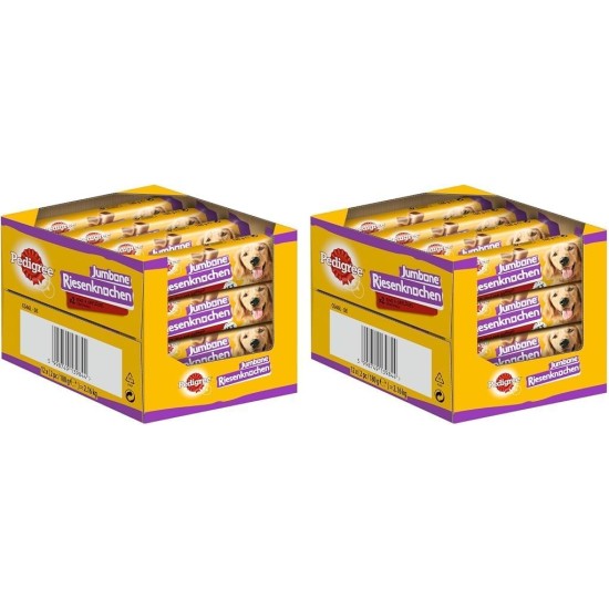 Pedigree Dog Treats, Giant Bone for Small, Medium or Large Dogs, Various Flavours. Pedigree Dog Treats, Giant Bone for Small, Medium or Large Dogs, Various Flavours.