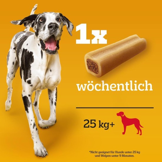 Pedigree Dog Treats, Giant Bone for Small, Medium or Large Dogs, Various Flavours. Pedigree Dog Treats, Giant Bone for Small, Medium or Large Dogs, Various Flavours.