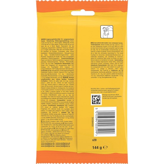 Pedigree Dog Treats Schmackos Mix Box, 110 Pieces - 790 g, Pack of 22 (Pack of 5) Pedigree Dog Treats Schmackos Mix Box, 110 Pieces - 790 g, Pack of 22 (Pack of 5)