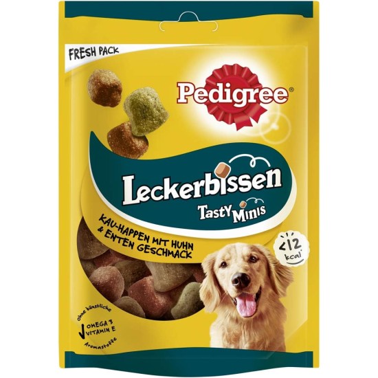 Pedigree Hundesnacks Leckerbissen Mini–Happen, 6er Pack, 6x140g – Hundekekse mit Rind– und Käsegeschmack, ideal für das Training oder für zwischendurch Pedigree Hundesnacks Leckerbissen Mini–Happen, 6er Pack, 6x140g – Hundekekse mit Rind– und Käsegeschmack, ideal für das Training oder für zwischendurch