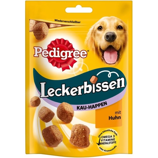 Pedigree Hundesnacks Leckerbissen Mini–Happen, 6er Pack, 6x140g – Hundekekse mit Rind– und Käsegeschmack, ideal für das Training oder für zwischendurch Pedigree Hundesnacks Leckerbissen Mini–Happen, 6er Pack, 6x140g – Hundekekse mit Rind– und Käsegeschmack, ideal für das Training oder für zwischendurch