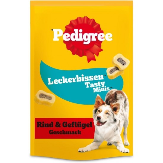 Pedigree Leckerbissen Small Dog Treats, Ideal for Training or for Between, Different Sorts Pedigree Leckerbissen Small Dog Treats, Ideal for Training or for Between, Different Sorts